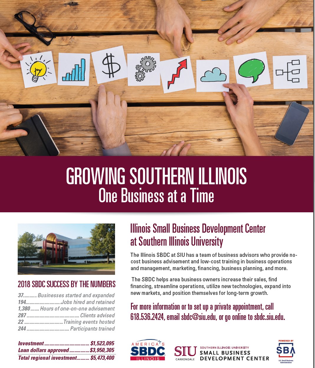 Growing Southern Illinois One Business at a Time Flyer